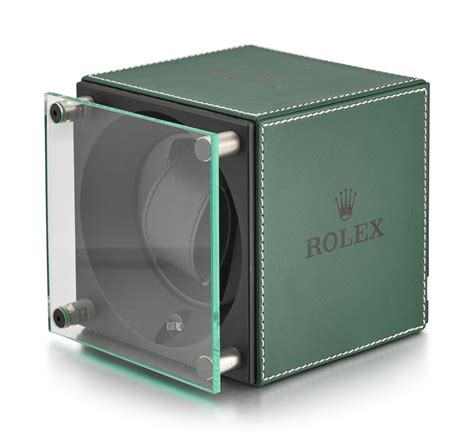 rolex watch winder box|Rolex watch winding box.